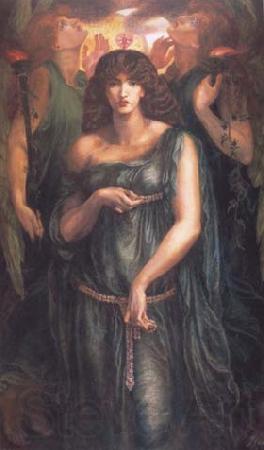 Dante Gabriel Rossetti Astarte Syriaca (mk28) Norge oil painting art